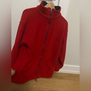 Nike wool zip up size medium